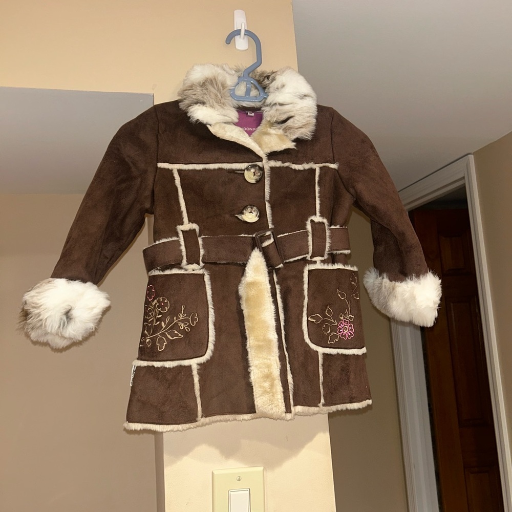 Girls Fur Coat
